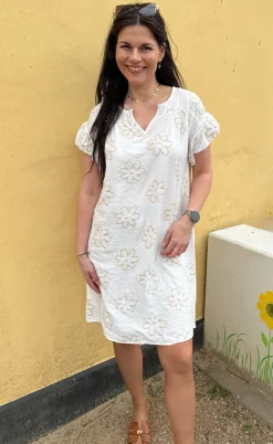 Say INA Copenhagen Kjole - Emma - Flower Embroidery