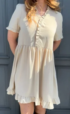 Say INA Copenhagen Kjole - Catja Summer - Beige