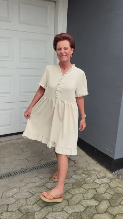 Say INA Copenhagen Kjole - Catja Summer - Beige