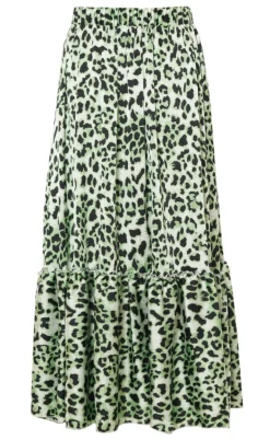 Say INA Copenhagen Nederdel - Hanna - Green Leo