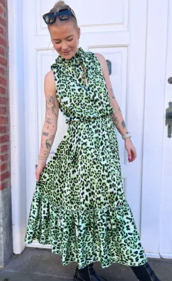 Say INA Copenhagen Nederdel - Hanna - Green Leo