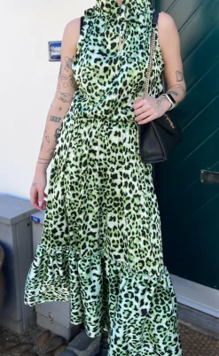 Say INA Copenhagen Nederdel - Hanna - Green Leo