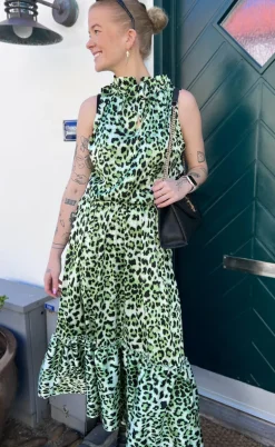 Say INA Copenhagen Nederdel - Hanna - Green Leo