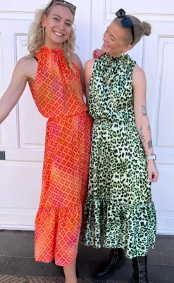 Say INA Copenhagen Nederdel - Hanna - Green Leo