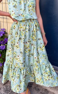 Say INA Copenhagen Nederdel - Hanna - Green Summer