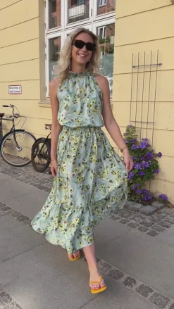 Say INA Copenhagen Nederdel - Hanna - Green Summer