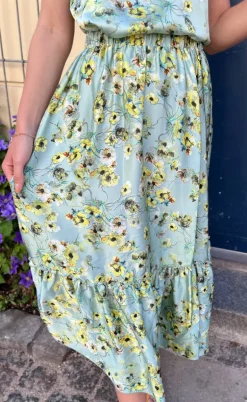 Say INA Copenhagen Nederdel - Hanna - Green Summer