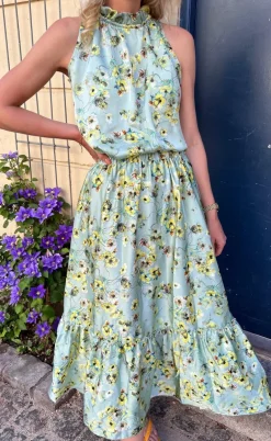 Say INA Copenhagen Nederdel - Hanna - Green Summer