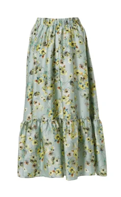 Say INA Copenhagen Nederdel - Hanna - Green Summer