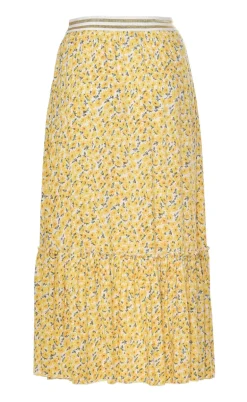 Say INA Copenhagen Nederdel - Hanna - Yellow Flower
