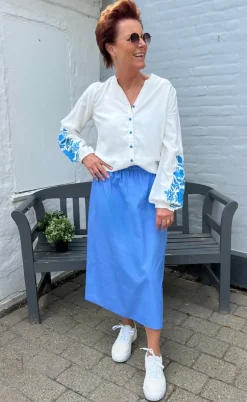 Say INA Copenhagen Nederdel - Patricia - Deep Blue