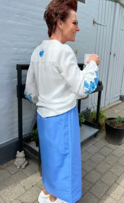 Say INA Copenhagen Nederdel - Patricia - Deep Blue