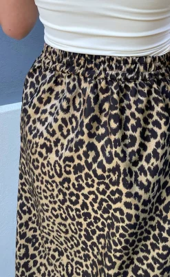 Say INA Copenhagen Nederdel - Patricia - Shiny Leopard