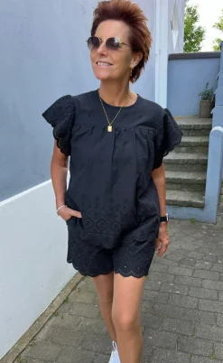 Say INA Copenhagen Shorts - Line - Black