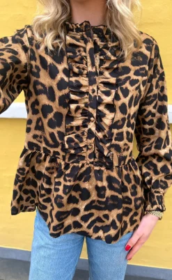 Say INA Copenhagen Skjorte - Evie - Leopard