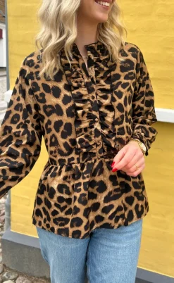 Say INA Copenhagen Skjorte - Evie - Leopard