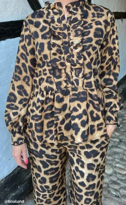 Say INA Copenhagen Skjorte - Evie - Leopard