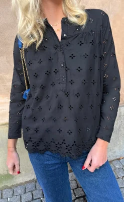 Say INA Copenhagen Skjorte - Kia - Black