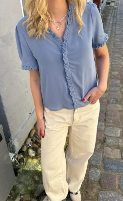 Say INA Copenhagen Top - Catja - Blue
