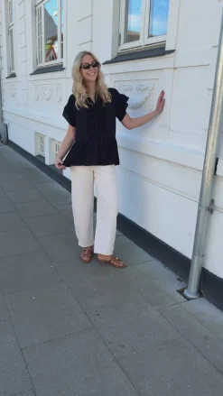 Say INA Copenhagen Top - Freya - Black