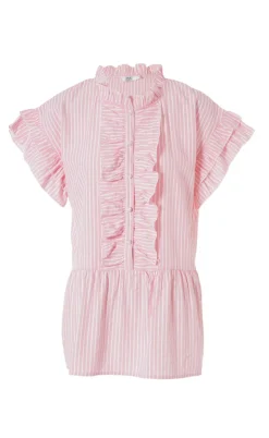 Say INA Copenhagen Top - Freya - Pink Striped