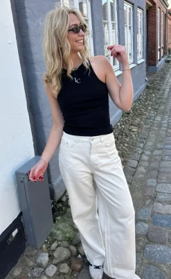 Say INA Copenhagen Top - Lea Logo - Black