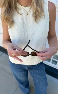 Say INA Copenhagen Top - Naja - Off White Square