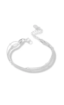 Smykkeli Copenhagen Armbånd - Barcelona - Silver Colour