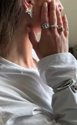 Smykkeli Copenhagen Armbånd - Nanna - Silver Colour