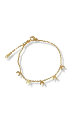 Smykkeli Copenhagen Armbånd - Oslo Moon - Gold Colour