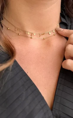 Smykkeli Copenhagen Halskæde - Birmingham - Gold Colour