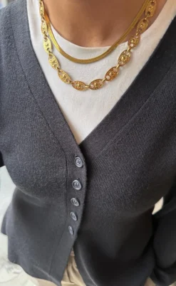 Smykkeli Copenhagen Halskæde - Elisabeth - Gold Colour