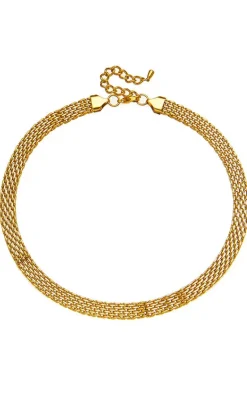 Smykkeli Copenhagen Halskæde - Patricia - Gold Colour