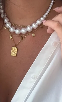 Smykkeli Copenhagen Halskæde - Petra - Pearlie