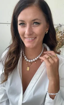 Smykkeli Copenhagen Halskæde - Petra - Pearlie