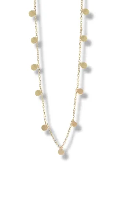 Smykkeli Copenhagen Halskæde - Shiny Drop - Gold Colour