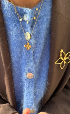 Smykkeli Copenhagen Halskæde - Shiny Drop - Gold Colour