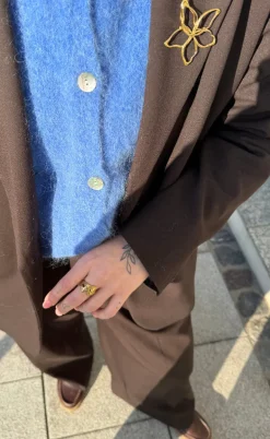 Smykkeli Copenhagen Halskæde - Shiny Drop - Gold Colour