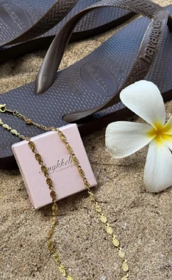 Smykkeli Copenhagen Halskæde - Varna Sun - Gold Colour