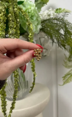 Smykkeli Copenhagen Øreringe - Bonbon - Gold Colour