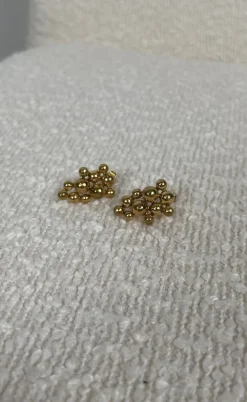 Smykkeli Copenhagen Øreringe - Bonbon - Gold Colour