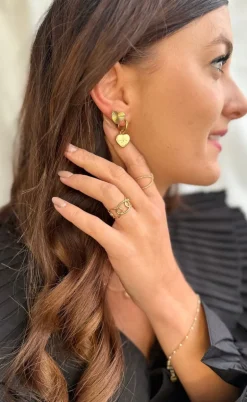 Smykkeli Copenhagen Øreringe - Athen - Gold Colour