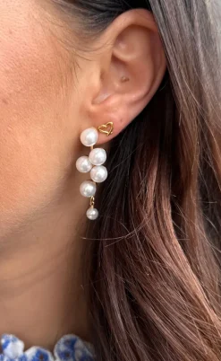 Smykkeli Copenhagen Øreringe - Capri - Pearl