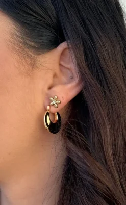 Smykkeli Copenhagen Øreringe - Kaya - Gold Colour