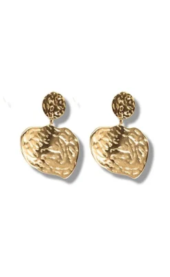 Smykkeli Copenhagen Øreringe - Lyon - Gold Colour