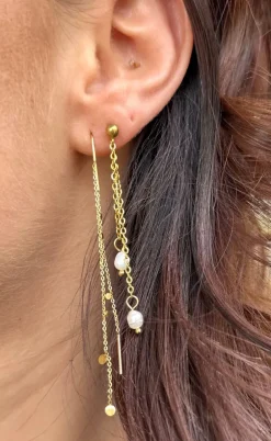 Smykkeli Copenhagen Øreringe - Malibu - Gold Colour