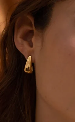 Smykkeli Copenhagen Øreringe - Monaco - Gold Colour