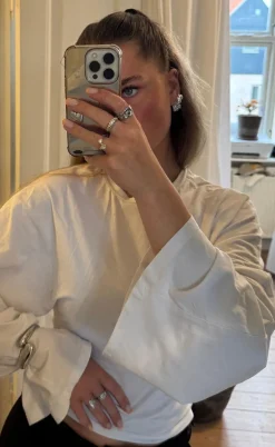 Smykkeli Copenhagen Øreringe - Saint Tropez - Silver Colour