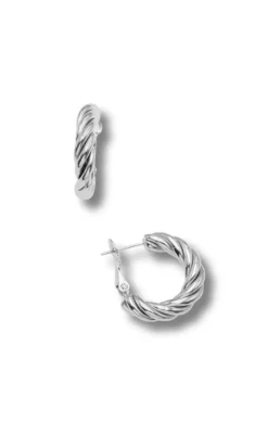 Smykkeli Copenhagen Øreringe - San Diego - Silver Colour