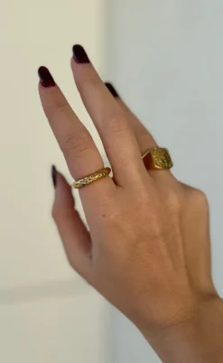 Smykkeli Copenhagen Ring - Colmar - Gold Colour